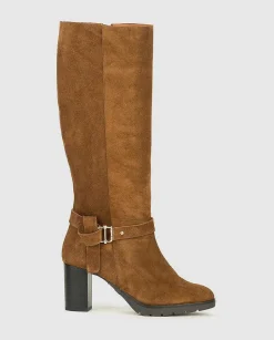 New Bota Con Tacon Alida Mujer Botas