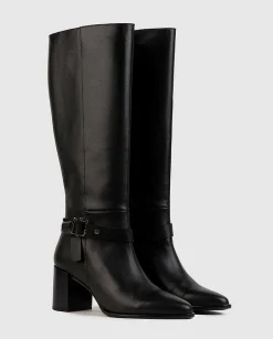 Sale Bota Con Tacon Danae Mujer Botas