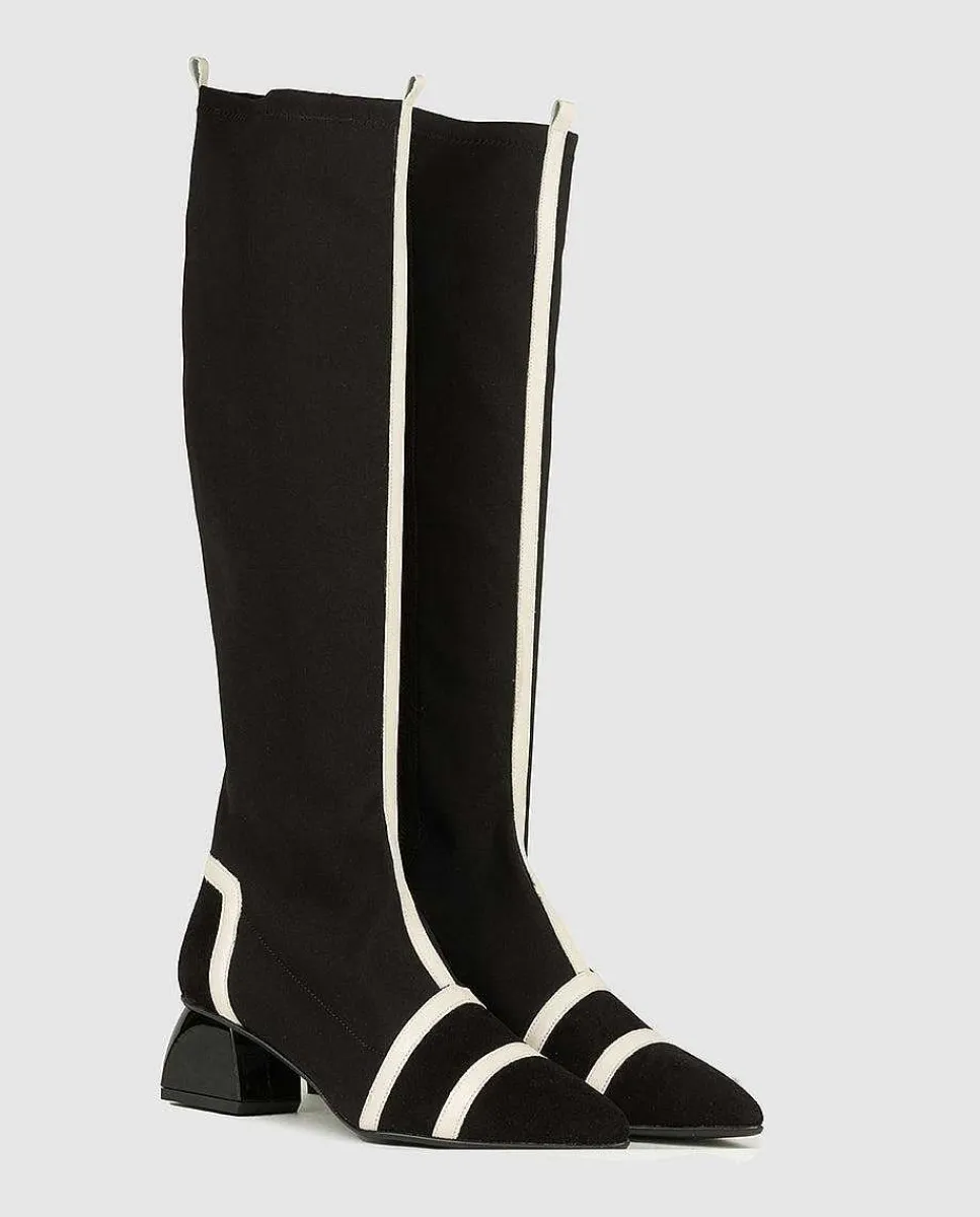Shop Bota Con Tacon Thais Mujer Botas