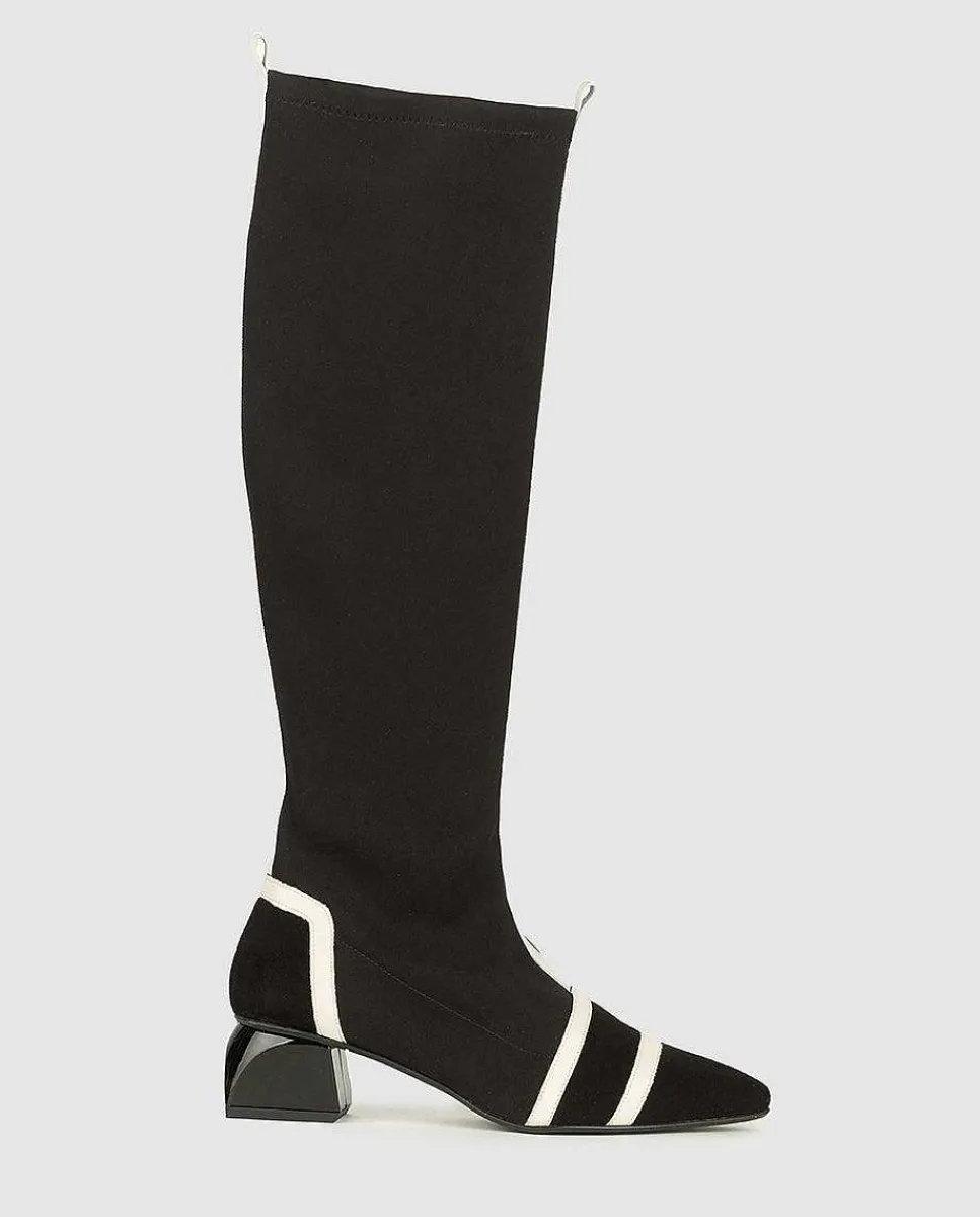 Shop Bota Con Tacon Thais Mujer Botas