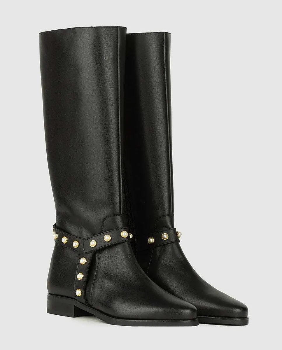 Shop Bota Plana Enriqueta Mujer Botas