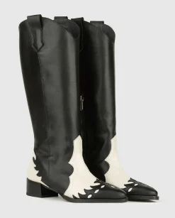 Flash Sale Bota Plana Libia Mujer Botas
