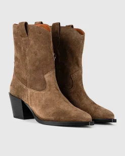 Best Sale Botin Con Tacon Cora Mujer Botines