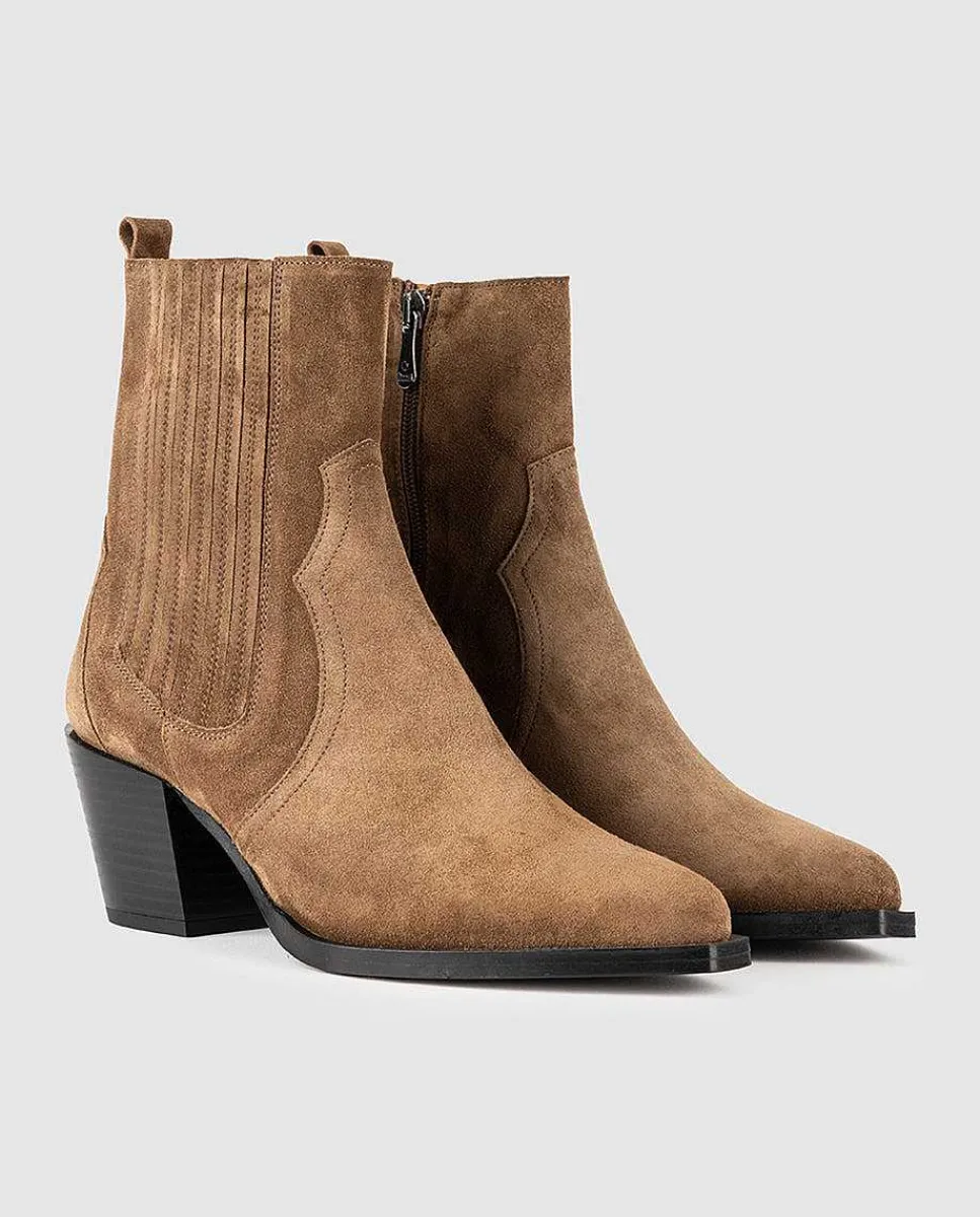 Cheap Botin Con Tacon Elda Mujer Botines