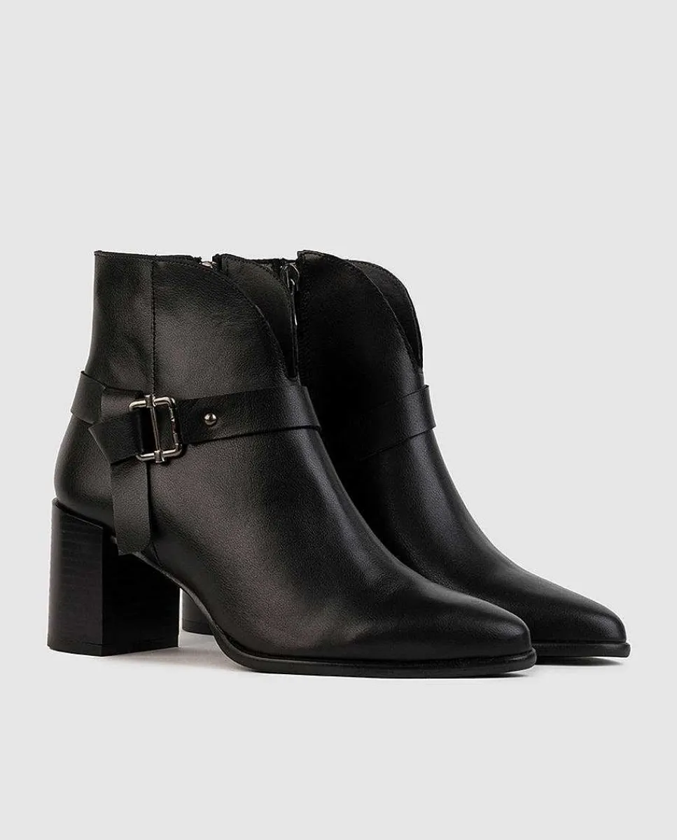 Outlet Botin De Tacon Greta Mujer Botines