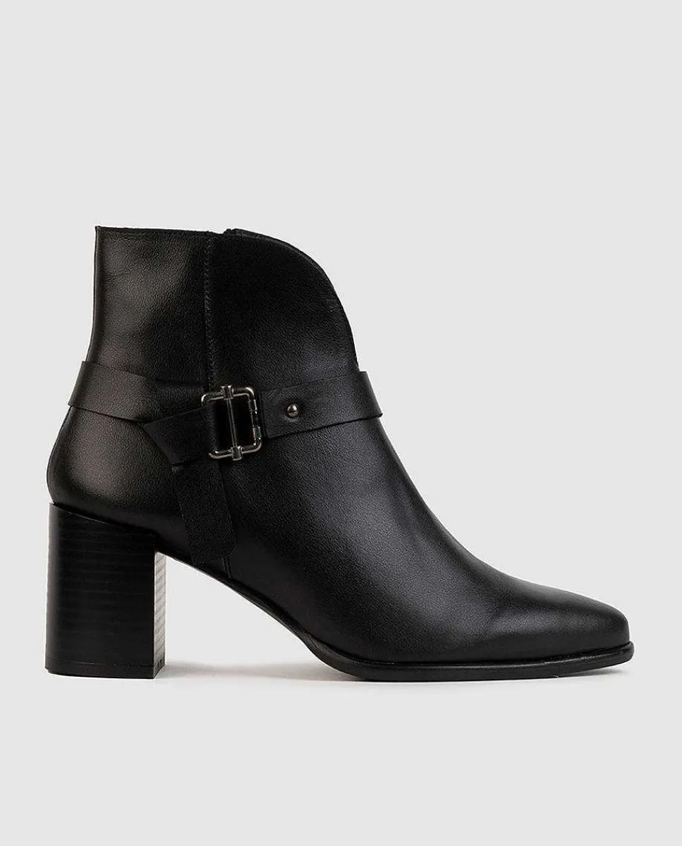 Outlet Botin De Tacon Greta Mujer Botines