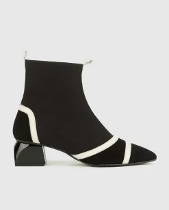 Hot Botin De Tacon Lea Mujer Botines