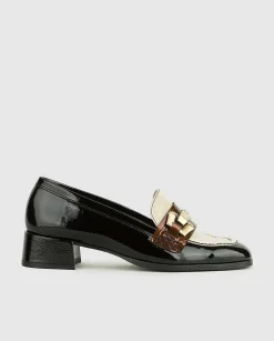 Clearance Mocasin Con Tacon Lara Mujer Mocasines