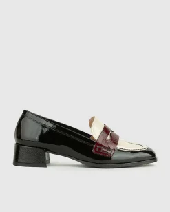 Online Mocasin Con Tacon Rosa Mujer Mocasines
