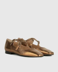 Best Zapato Plano Leticia Mujer Metalicos